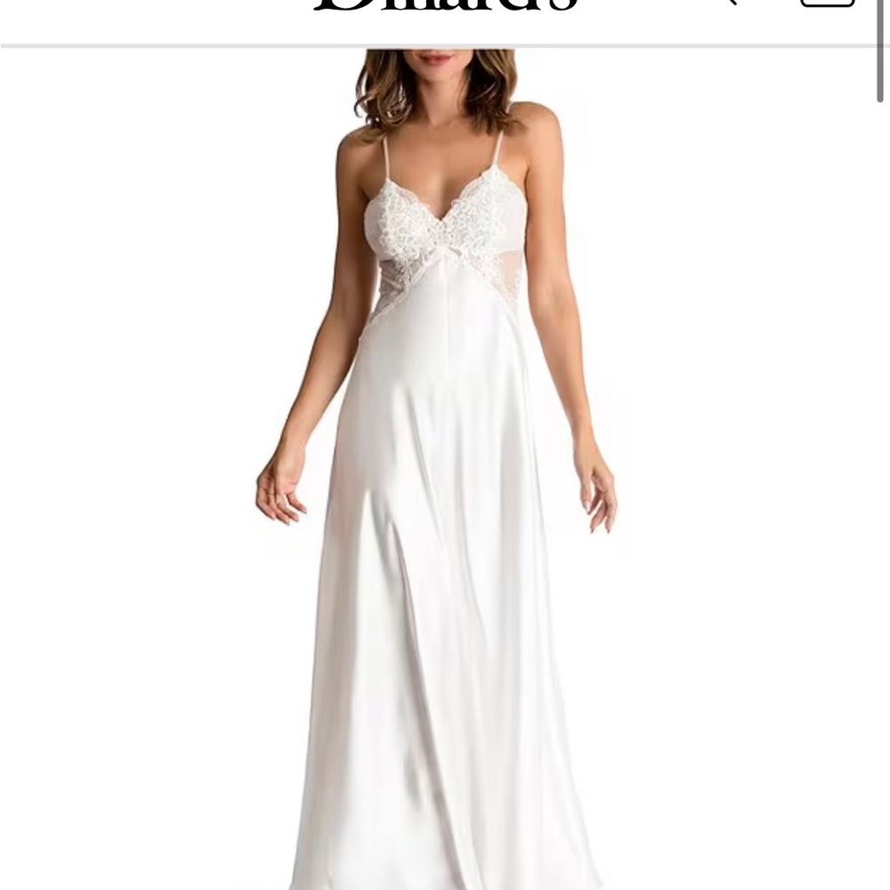 Dillard’s Ivory Lace Nightgown
